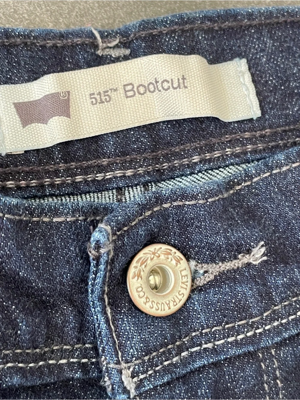 Levi's Dark Blue 515™ Bootcut Jeans